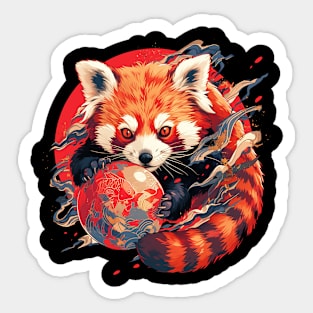 red panda Sticker